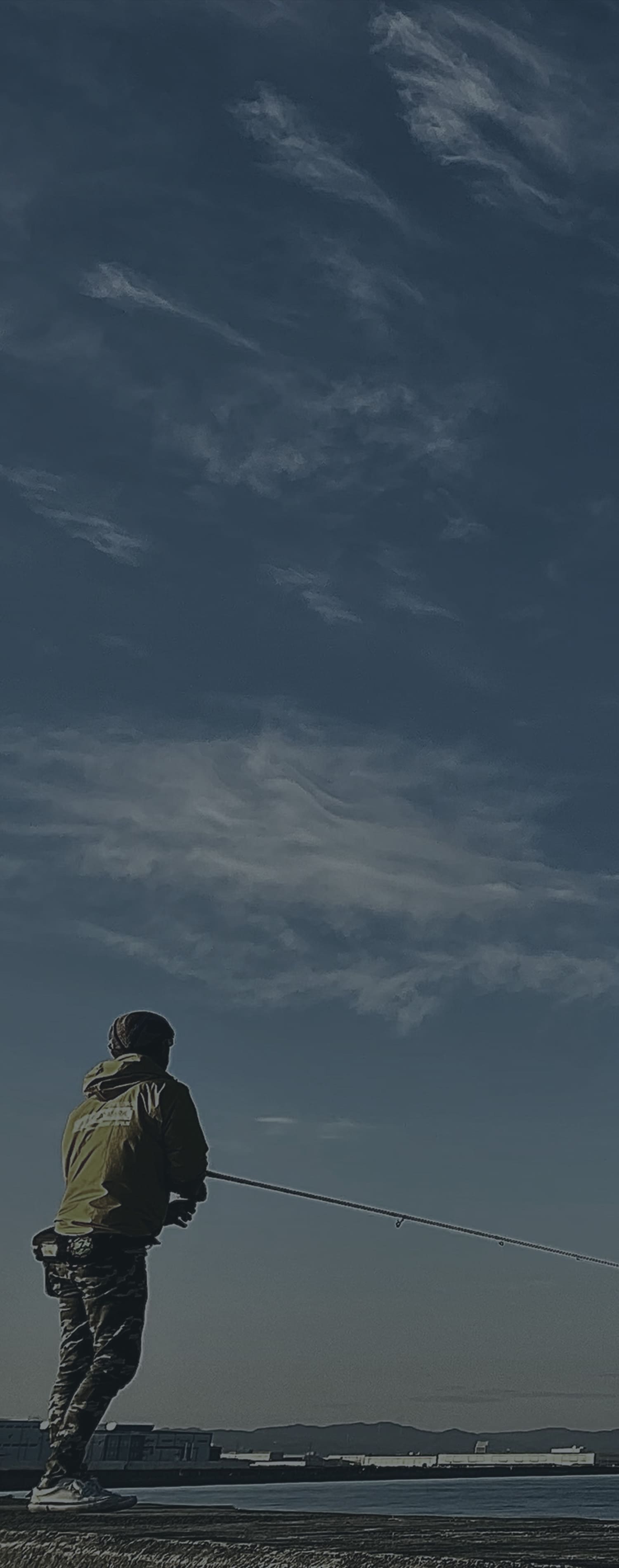 釣りをしている写真